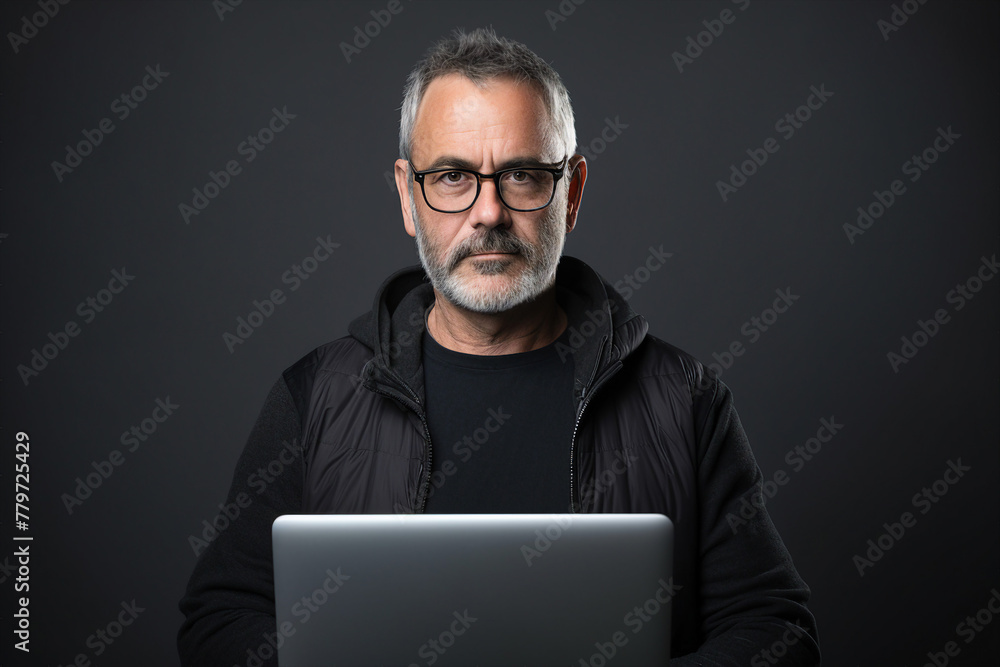 Business people programmers meeting conference against hackers criminals Generative AI Business people programmers meeting conference against hackers criminals Generative AI