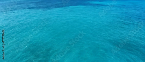 Surface of the sea. Blue ocean water texture background.