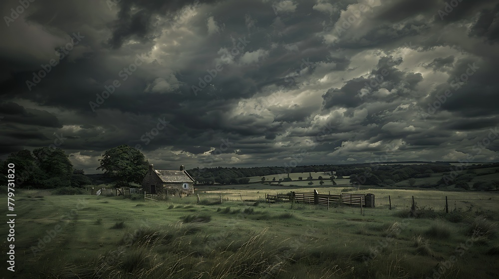Obraz premium Clouds in the sky photo, beautiful landscape, blue skyscape, nature, heaven