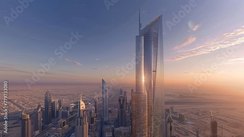 City of Riyadh, Kingdom Center Tower, majestic Al Faisaliah Tower photo