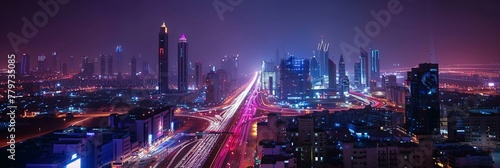 neon line project, saudi Arabia  photo