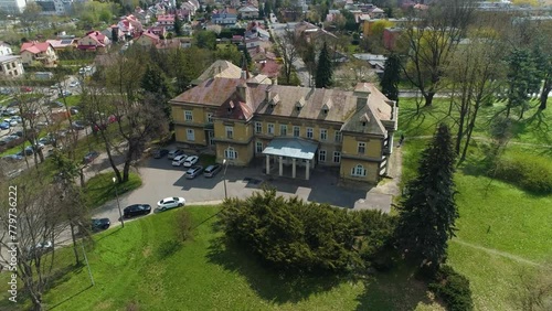 Palace Jedrzejowiczow Rzeszow Palac Aerial View Poland