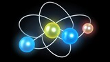 Highlight the energy levels of electrons within an atom