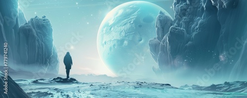 Dive into Ganymedes icy wonders photo