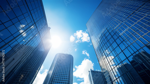 Wallpaper Mural skyscrapers in city Torontodigital.ca