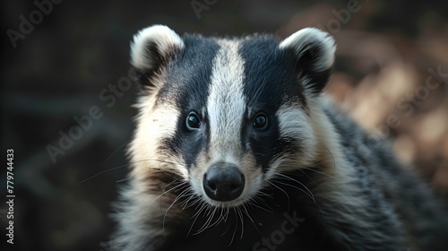 a cinematic and Dramatic portrait image for Badger