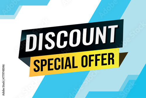 discount special offer poster banner graphic design icon logo sign symbol social media website coupon

