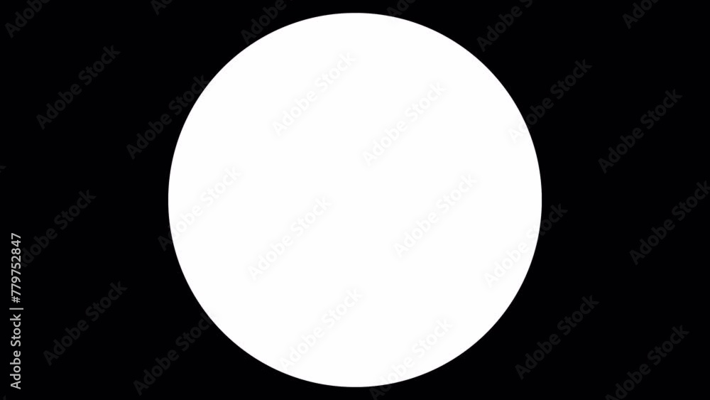 alpha 3d circle matte layer Black to white, white to black alpha 3d circle matte layer Black to white, white to black