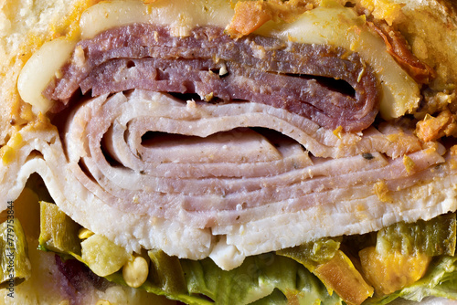 coldcuts deli sandwich food background
