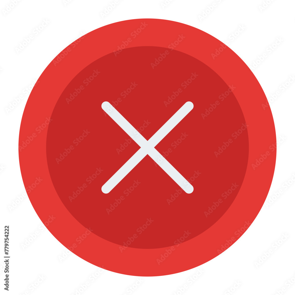 Cross flat icon Cross flat icon