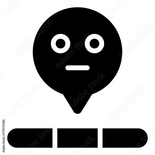 Satisfaction Scale glyph icon