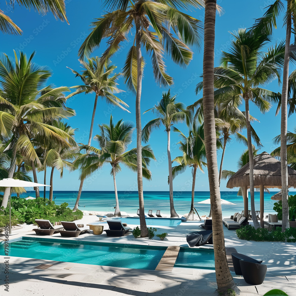 Tropical Luxury Beach Resort