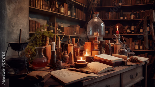 Alchemist desk