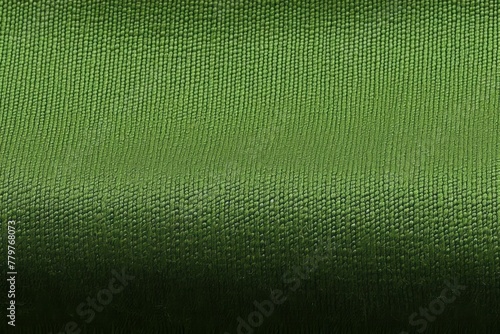 Abstract fabric texture background, close up picture of prussian green gradient color thread, wallpaper template for banner. photo