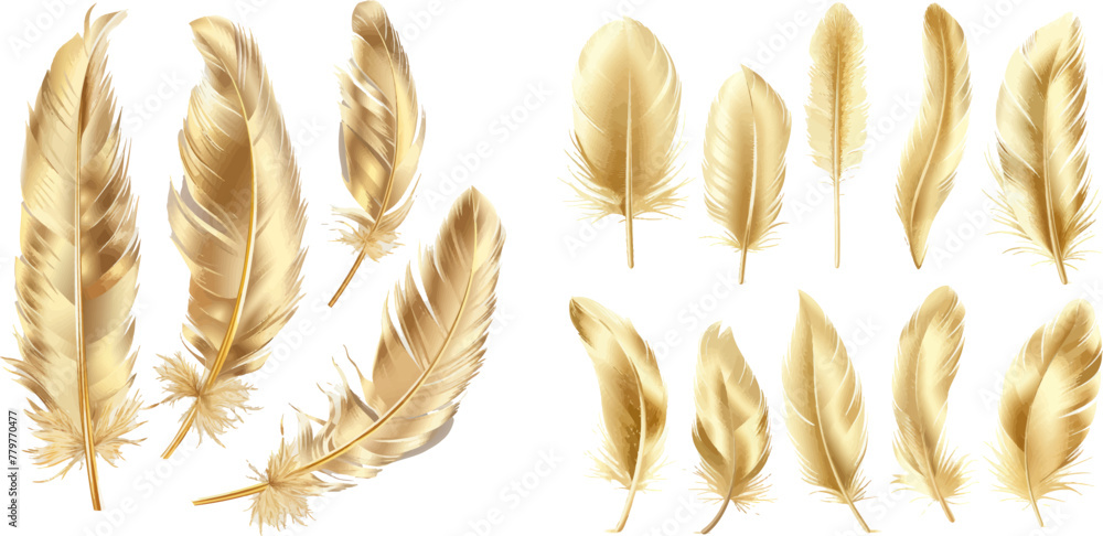 Realistic 3d fantasy bird fluffy golden feathers Realistic 3d fantasy bird fluffy golden feathers
