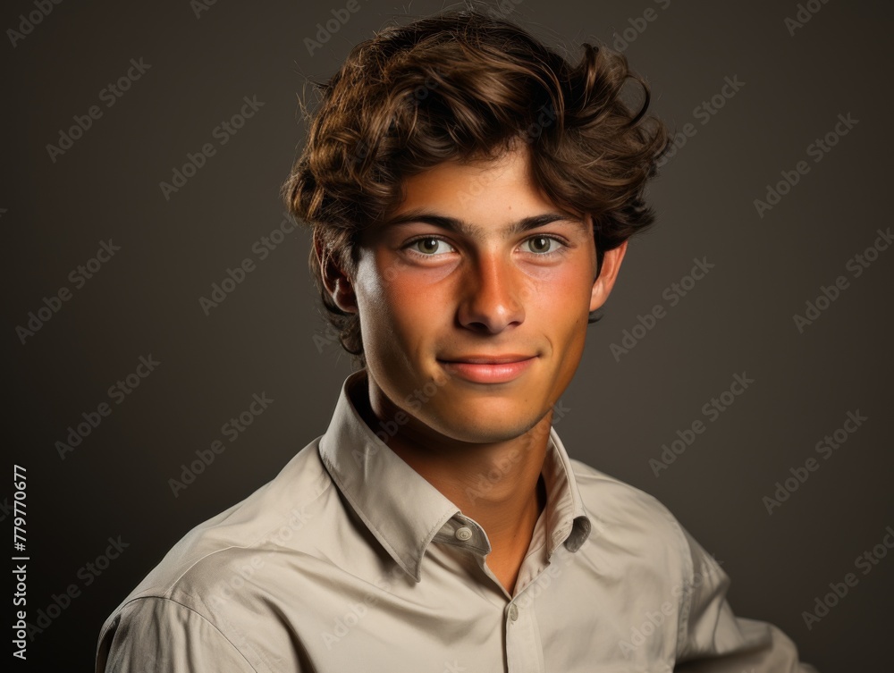 Man Wearing color Shirt Man Wearing color Shirt