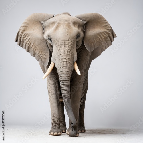 Elephant isolated on a white background