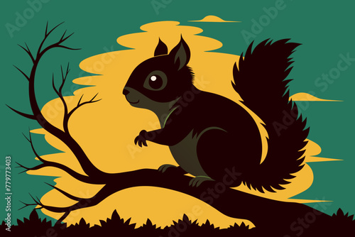 squirrel with nut