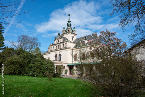 Palace of the Chotek family in Velke Brezno in the Czech Republic