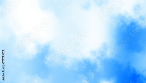 Blurred Blue transparent overlay smooth gradient background. Transparent png overlay background © kastanka