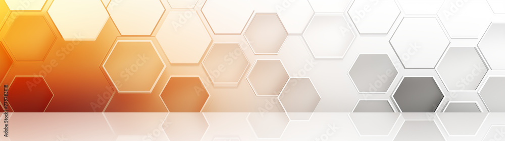 Warm-Toned Hexagon Pattern Background Warm-Toned Hexagon Pattern Background
