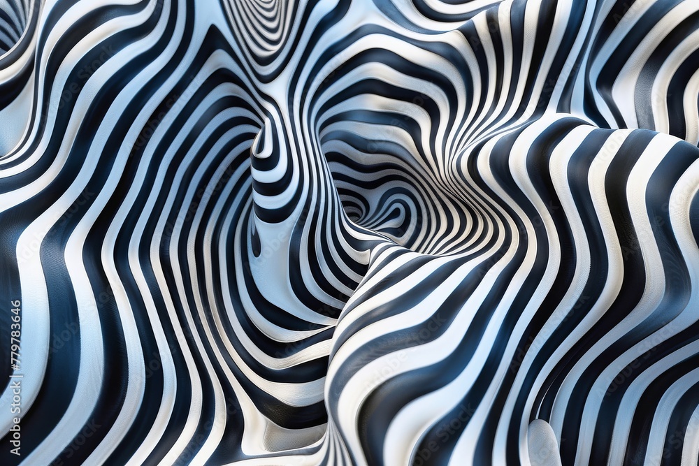 Fototapeta premium Vibrant colors dance in intricate patterns