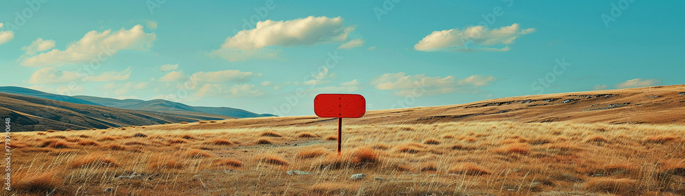 Φωτογραφία Red signs of disapproval and prohibition, marking the harsh landscape of rejecti