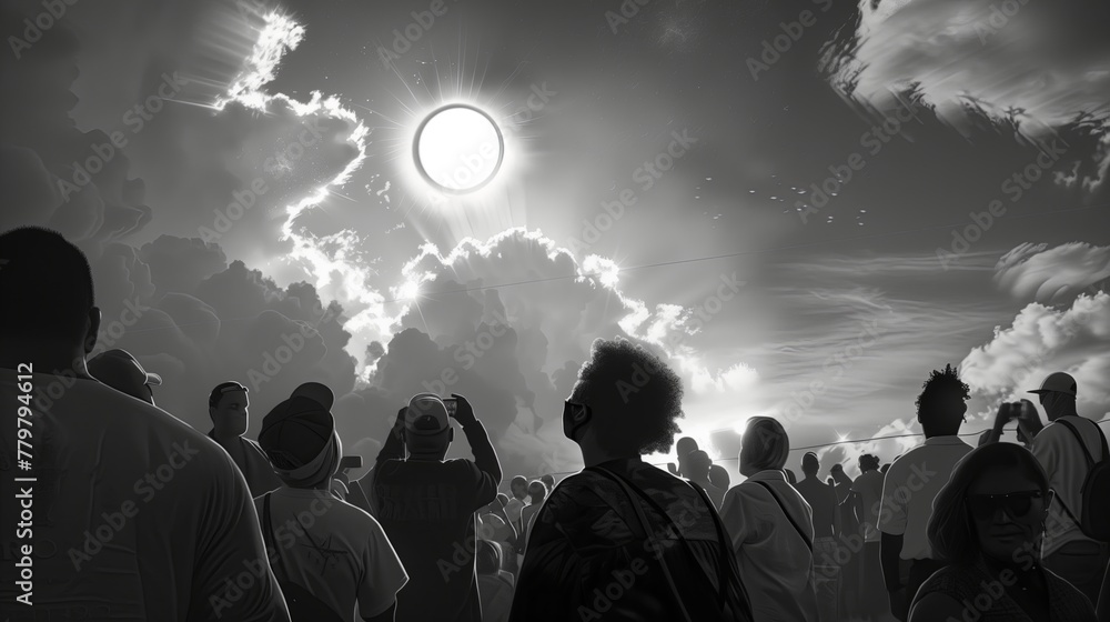 The Solar Eclipse Connection: Unity in the Shadow of the Moon - A Unifying Digital Artwork The Solar Eclipse Connection: Unity in the Shadow of the Moon - A Unifying Digital Artwork