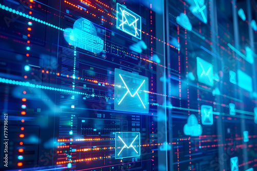 Informative Illustration Depicting the Concept and Functioning of MX Records in DNS