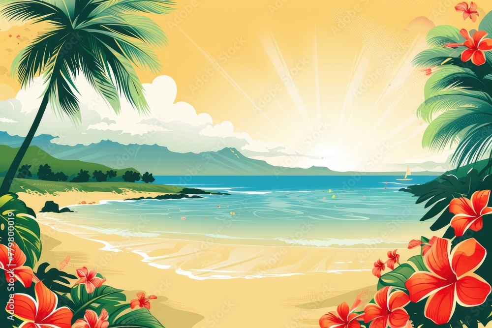 Serenity in Hawaii: Banner Template