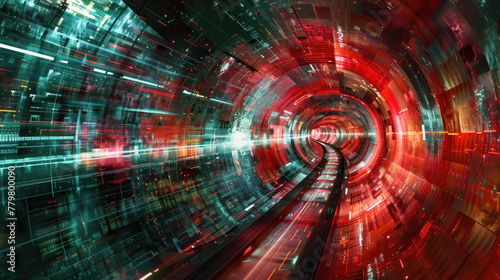 Fantastic insides of hadron collider photo