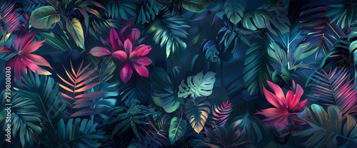 Seamless wallpaper capturing the essence of nature with a harmonious blend of colors.