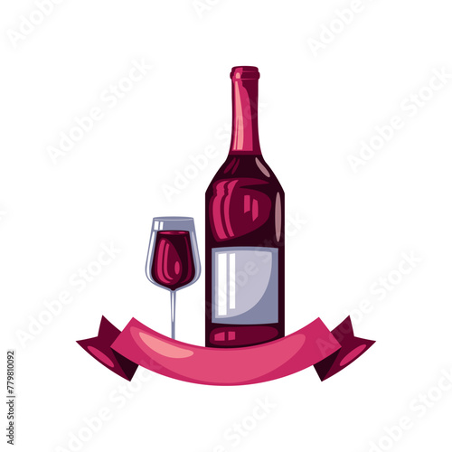 wine day illustration