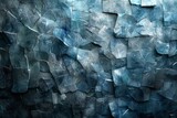 A textured abstract image featuring a vibrant crumpled metallic surface resembling a geological formation