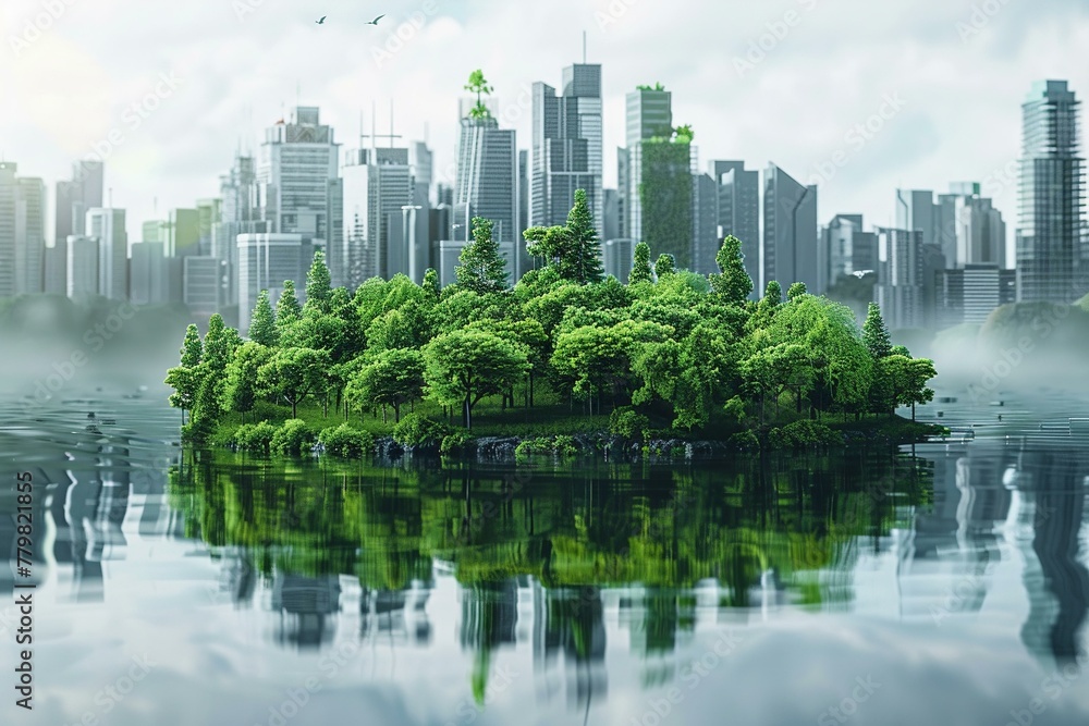 The blueprint of ESG a city where green technology and c 1