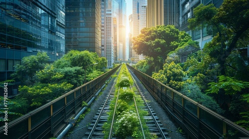 An urban ecosystem transformed by the principles of ESG  2