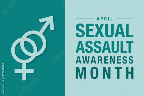 
Concept design for Sexual Assault Awareness Month in April, an annual campaign promoting education and prevention of sexual violence.