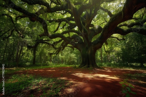 Angel oak tree picture