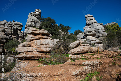 Torcal de Antequera, Malaga Province, Andalusia, Spain