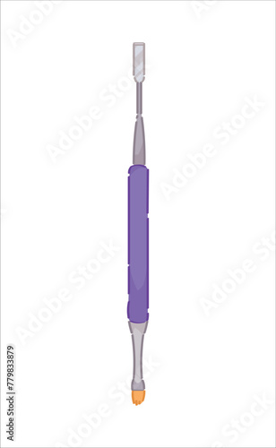 Nail design tool on white b...