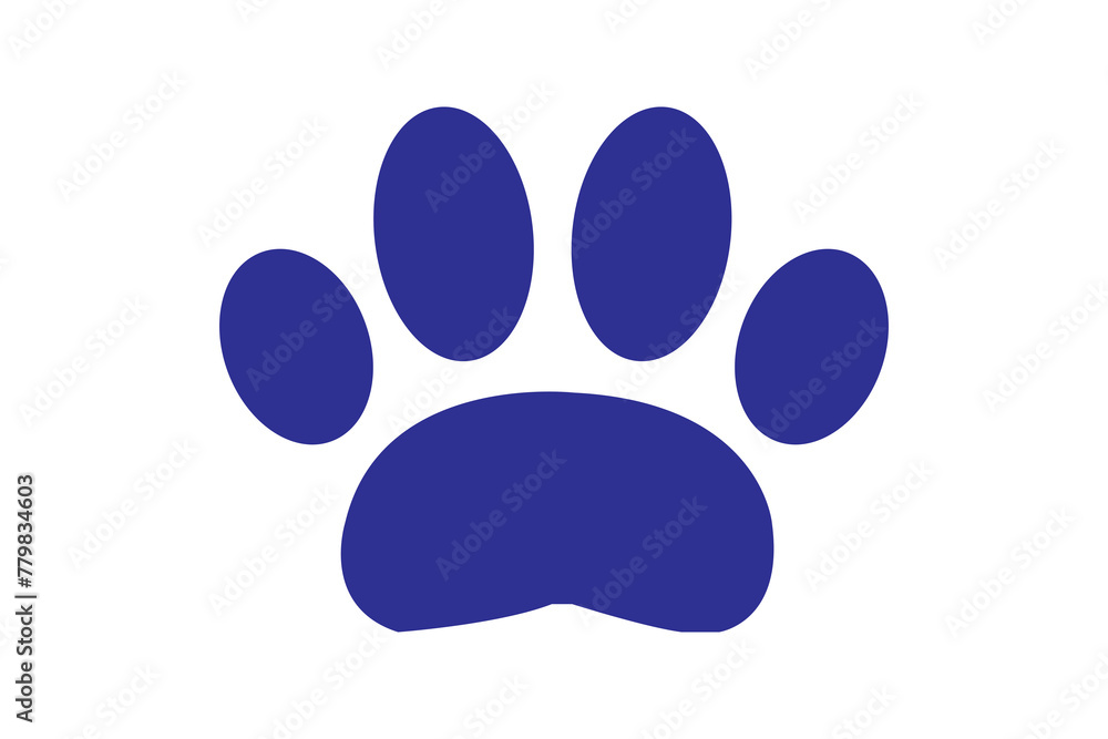 Paw icon vector illustration Paw icon vector illustration