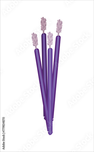 Nail art brushes on white b...