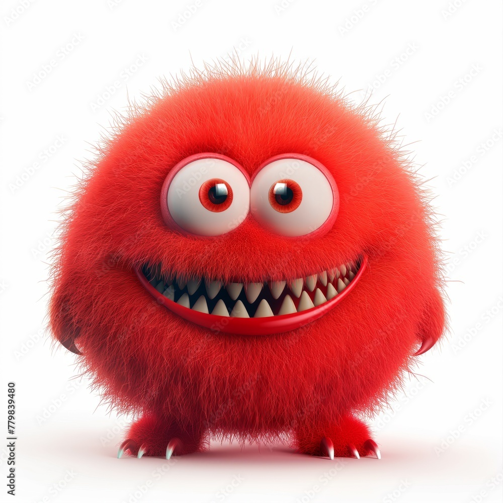 A cute monster with big eyes and horns. Little Devil Red Smile Character Image Cute Space Creatures Funny Kawaii Halloween Characters - Devil Goblin, Alien Creature A cute monster with big eyes and horns. Little Devil Red Smile Character Image Cute Space Creatures Funny Kawaii Halloween Characters - Devil Goblin, Alien Creature