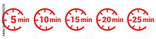 symbol work time, delivery and service time, isolated green on white , Vector illustrationeps10