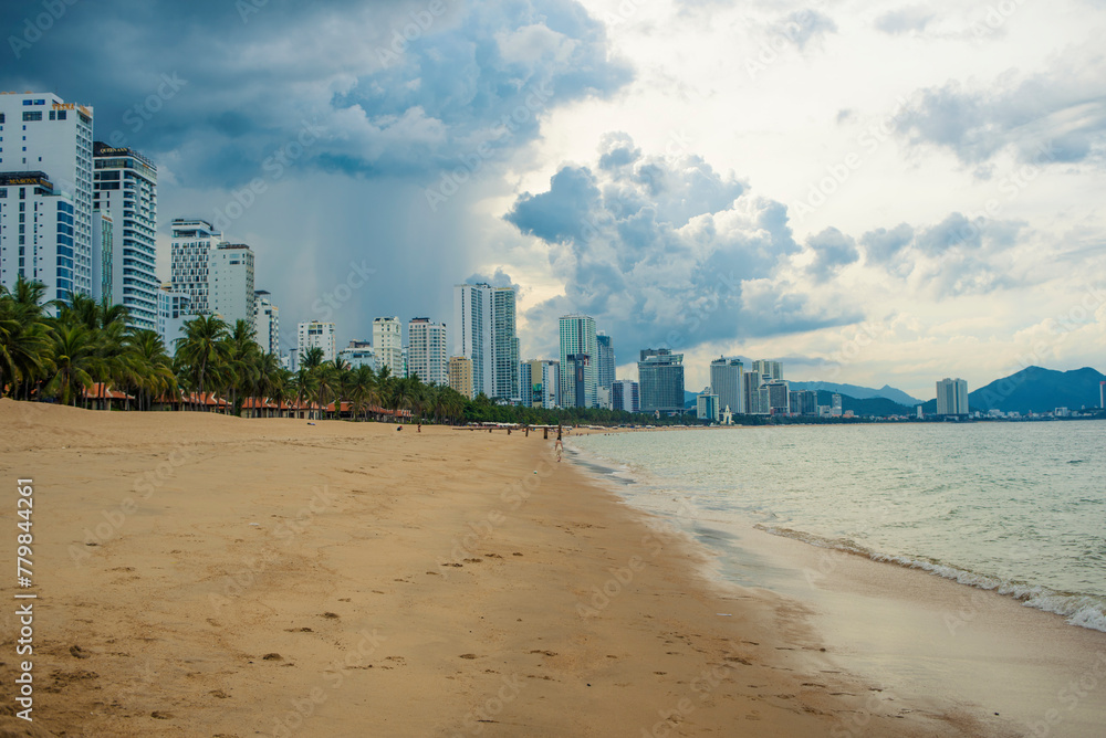 beach and skyline beach and skyline