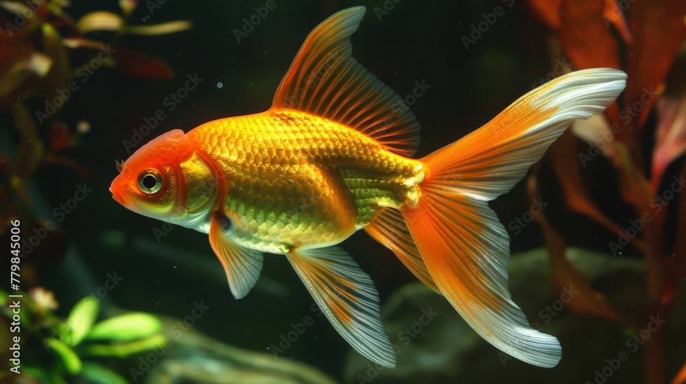 a goldfish a goldfish