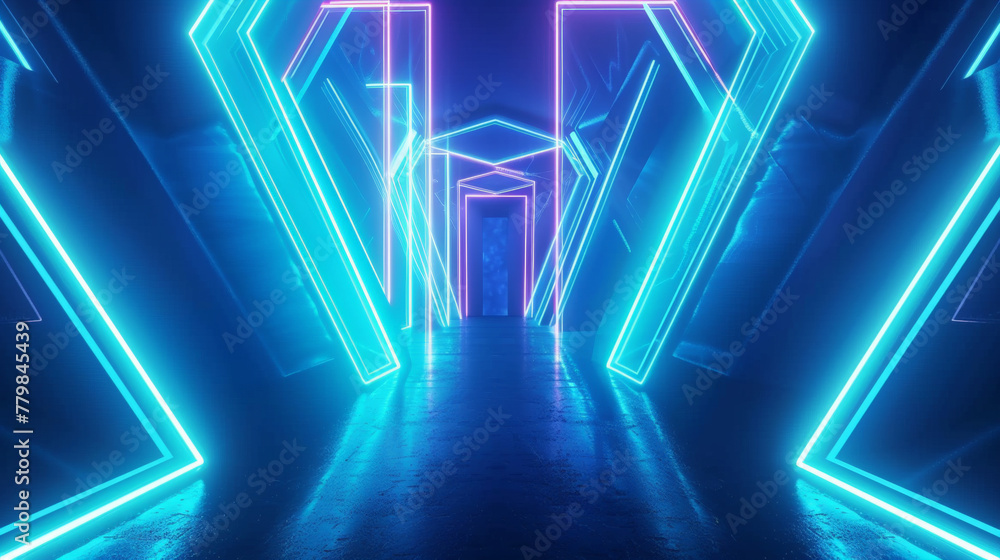 neon business background, light neon business background, light