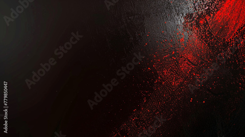 red abstract background, dark black background