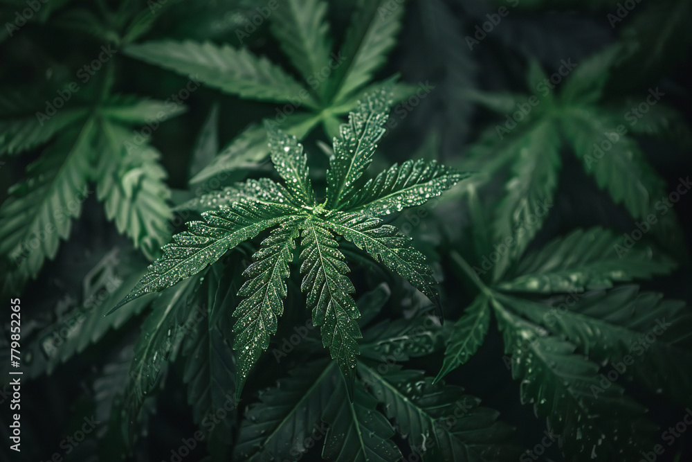 Natural marijuana plant Natural marijuana plant