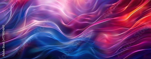 Wallpaper Mural Fond abstrait coloré, rendu 3d, composition dynamique, illustration avec espace pour texte. Torontodigital.ca